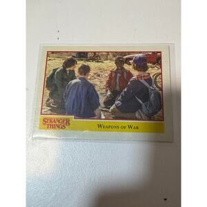 2018 Topps Stranger Things Season 1 BASE Card #86 / WEAPONS OF WAR